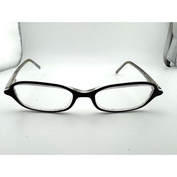 Elle Womens EL 18591 Eyeglass frames Cat eye Black FRAMES ONLY 48-16-135 - Picture 2 of 5